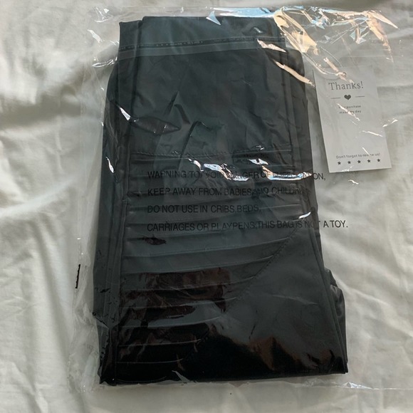 FAUX LEATHER MOTO PANTS IN BLACK - Picture 7 of 8